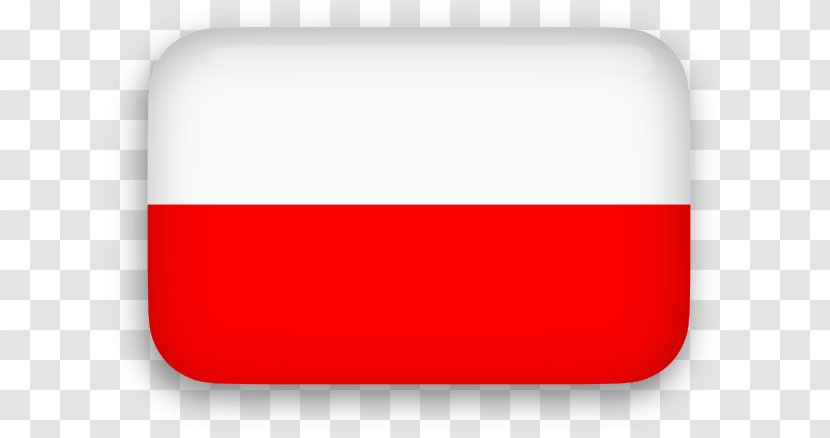 Red Rectangle Font - Polska Cliparts Transparent PNG