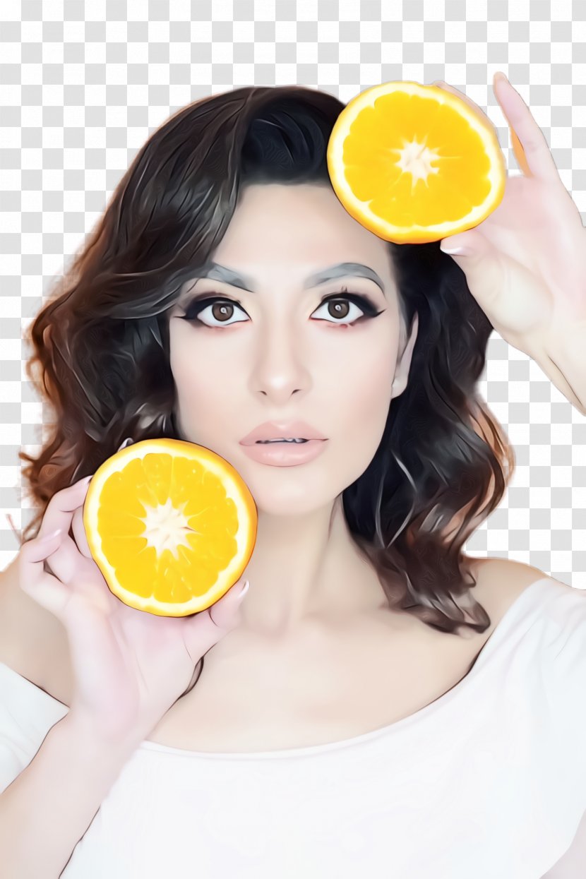 Skin Lemon Grapefruit Yellow Beauty - Food - Lip Fried Egg Transparent PNG