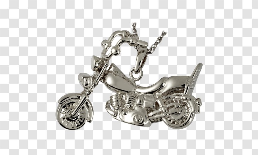 Motorcycle Charms & Pendants Necklace Cremation Jewellery - Harleydavidson Transparent PNG