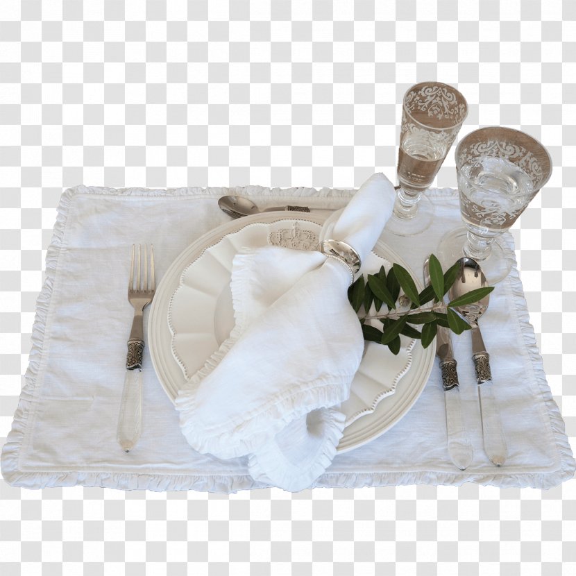 Cloth Napkins Linens Tablecloth Place Mats - Table Transparent PNG