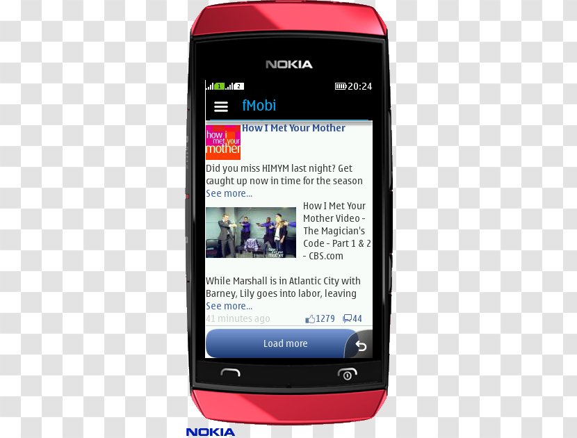 Feature Phone Smartphone Nokia Asha 311 202 306 - Communication Device Transparent PNG