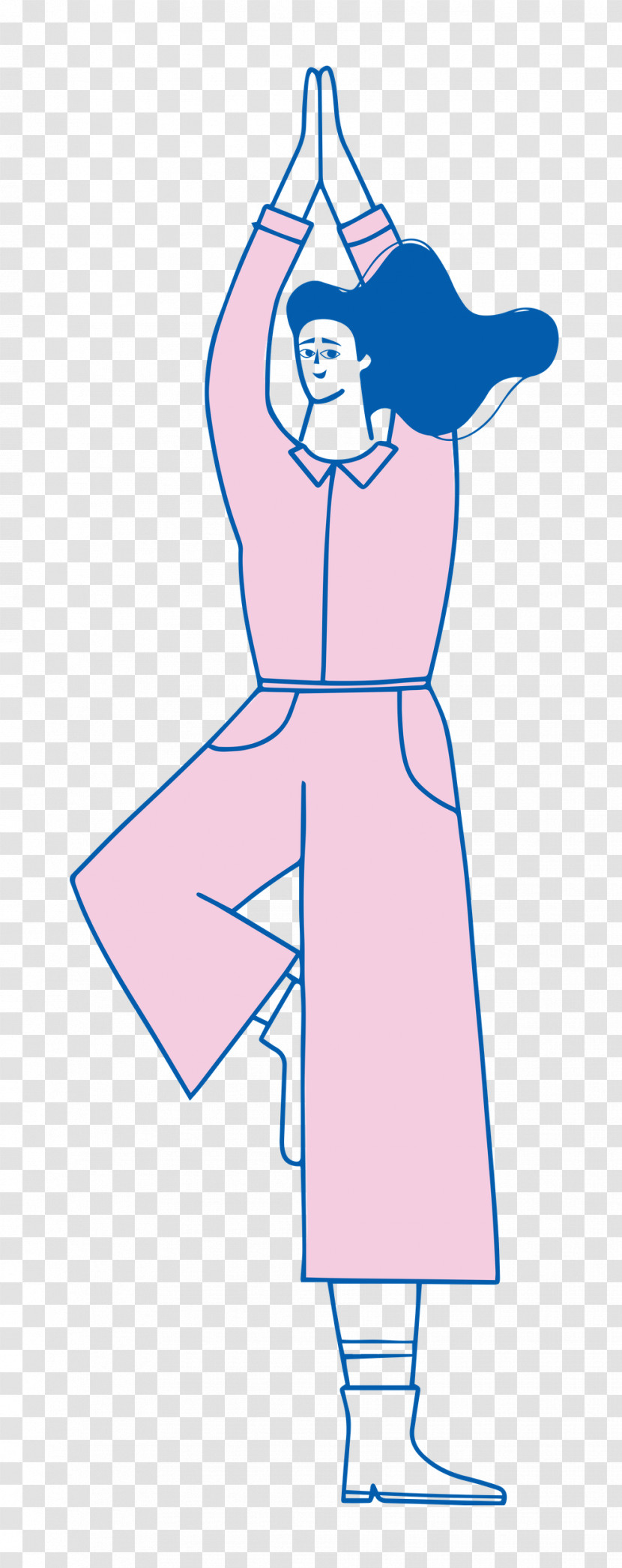 Girl Standing Transparent PNG