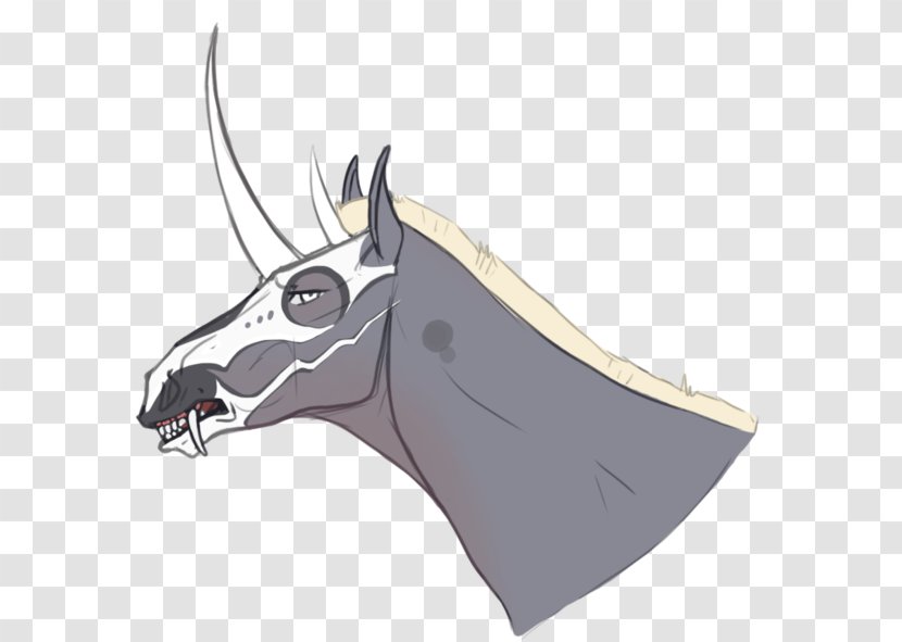Cattle Deer Horse Horn - Fauna - Draco Malfoy Transparent PNG
