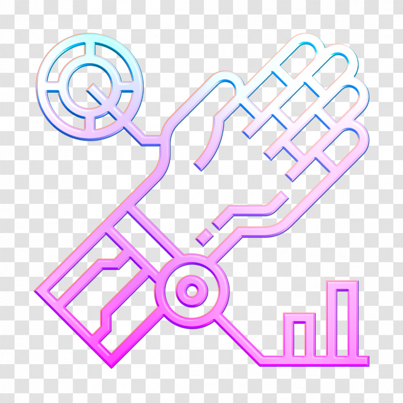 Artificial Intelligence Icon Robot Icon Robotic Arm Icon Transparent PNG