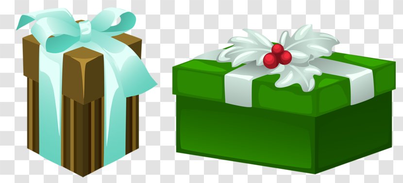 Gift Decorative Box - Ribbon Transparent PNG