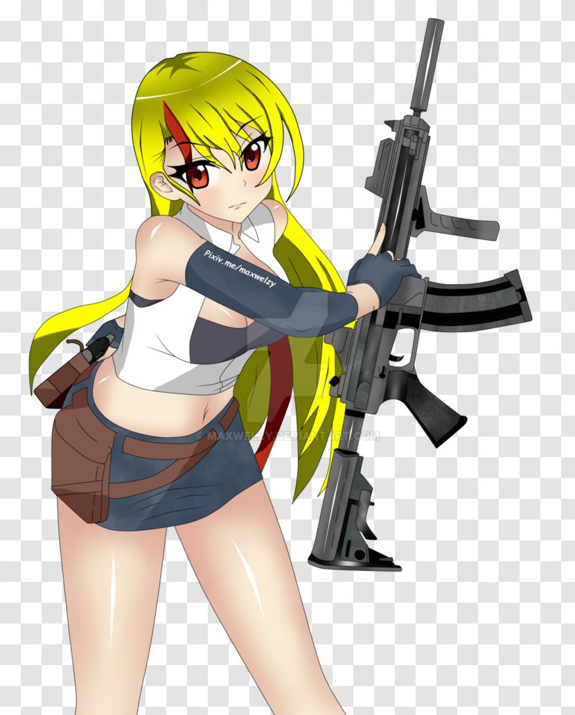 Gun Character - Tree - Design Transparent PNG