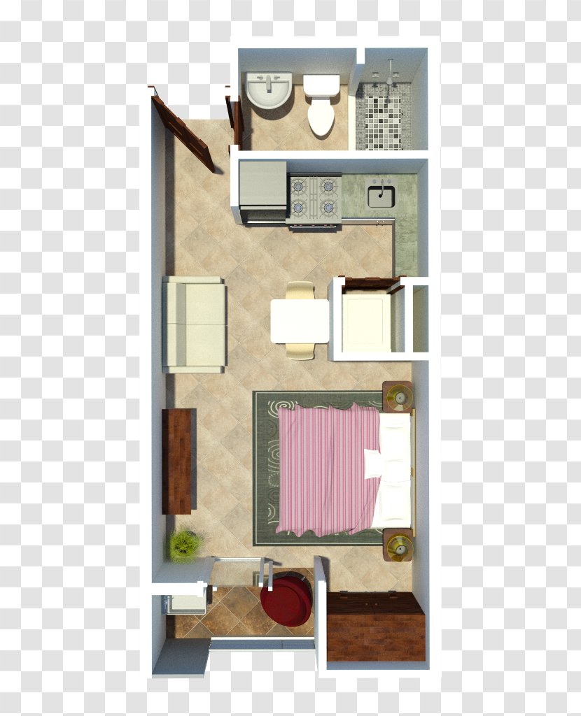 Room Building Apartment Floor Plan - Ecovivienda 1ra Etapa Transparent PNG