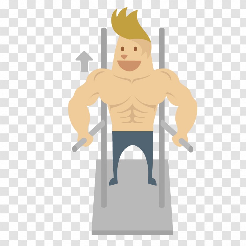 Diagram - Cartoon - Fitness Man Transparent PNG