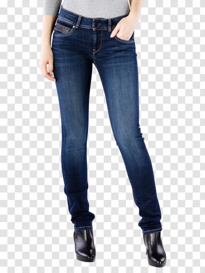 Jeans Denim Slim-fit Pants Capri - Cartoon - Ladies Transparent PNG