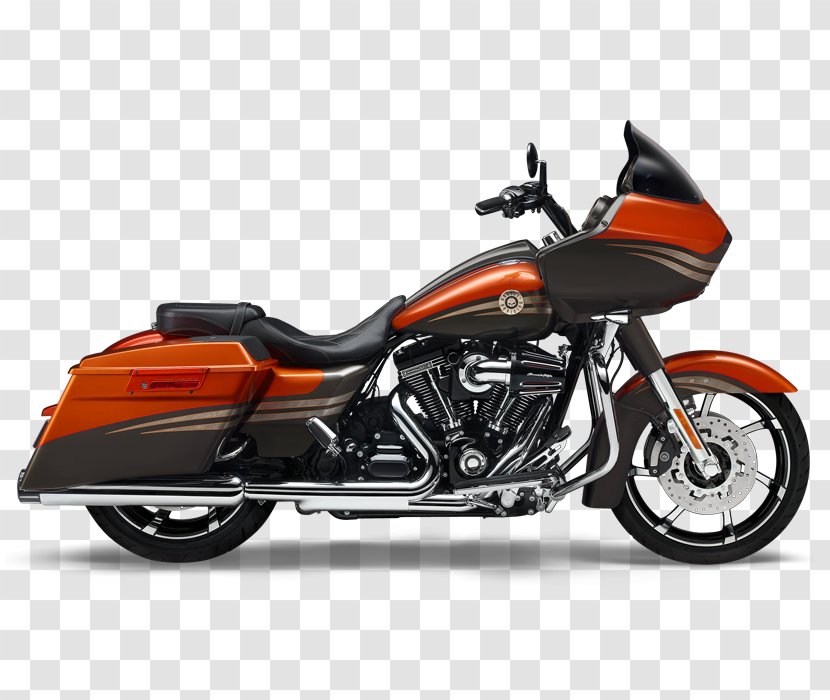 Harley-Davidson CVO Harley Davidson Road Glide Touring Motorcycle - Vtwin Engine Transparent PNG