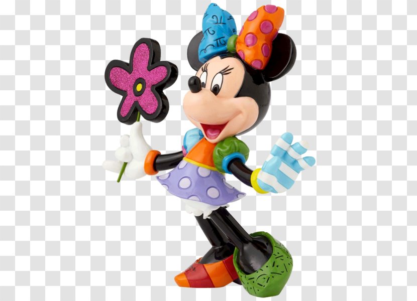 Minnie Mouse Mickey The Walt Disney Company Figurine Artist - Pop Art - Hand-painted Plants Transparent PNG