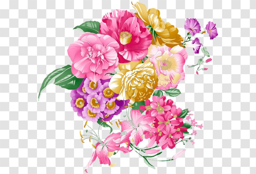 Floral Design Cut Flowers Clip Art - Flower Transparent PNG