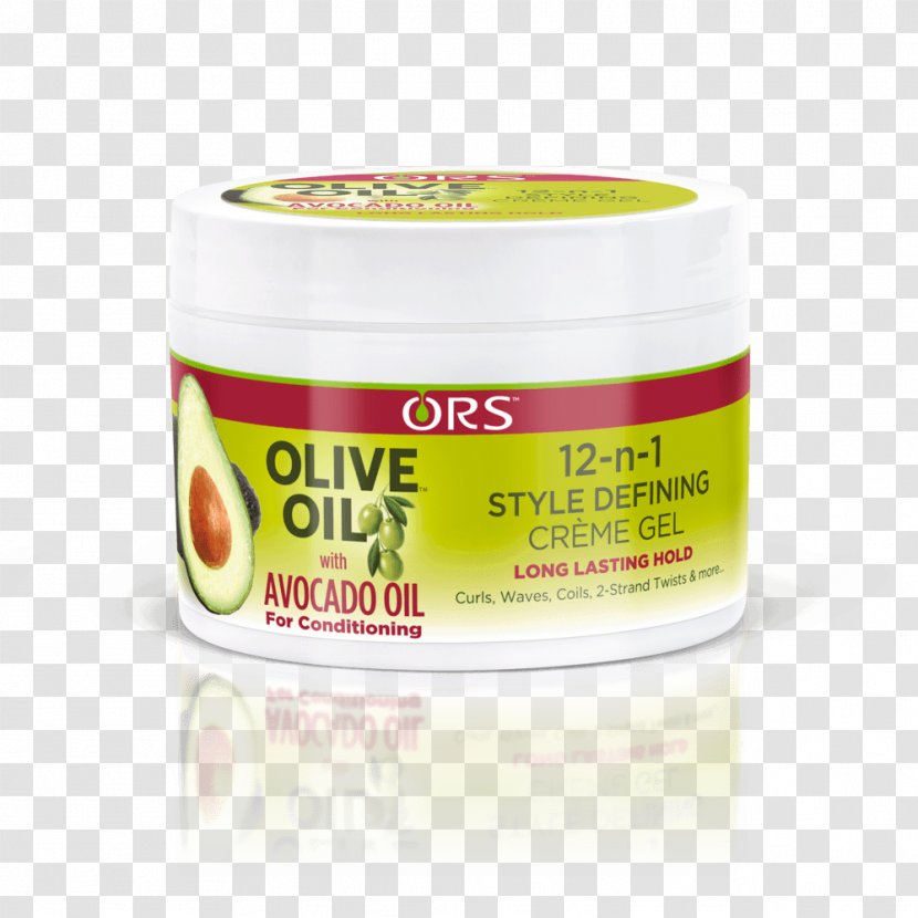 Cream Olive Oil Hair Styling Products - Avocado Transparent PNG