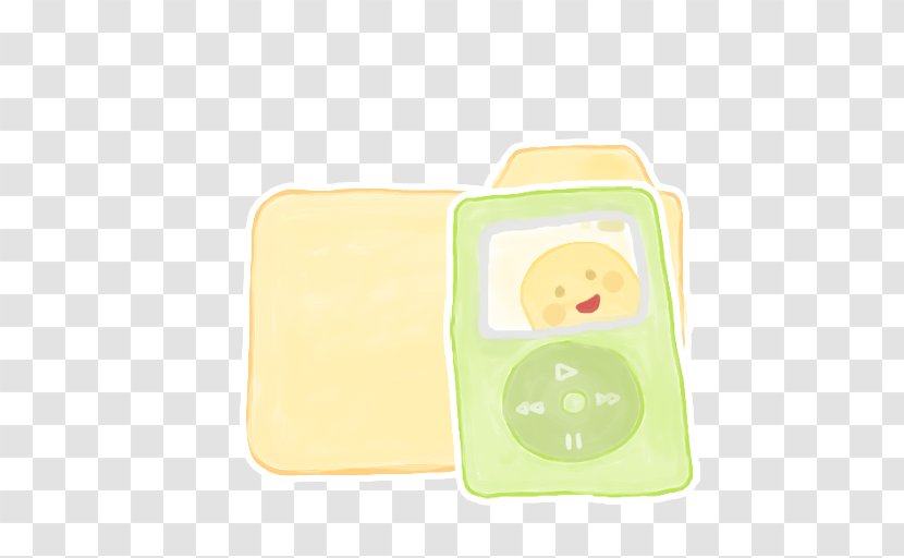 Material Baby Products Yellow - Folder Vanilla IPod Transparent PNG