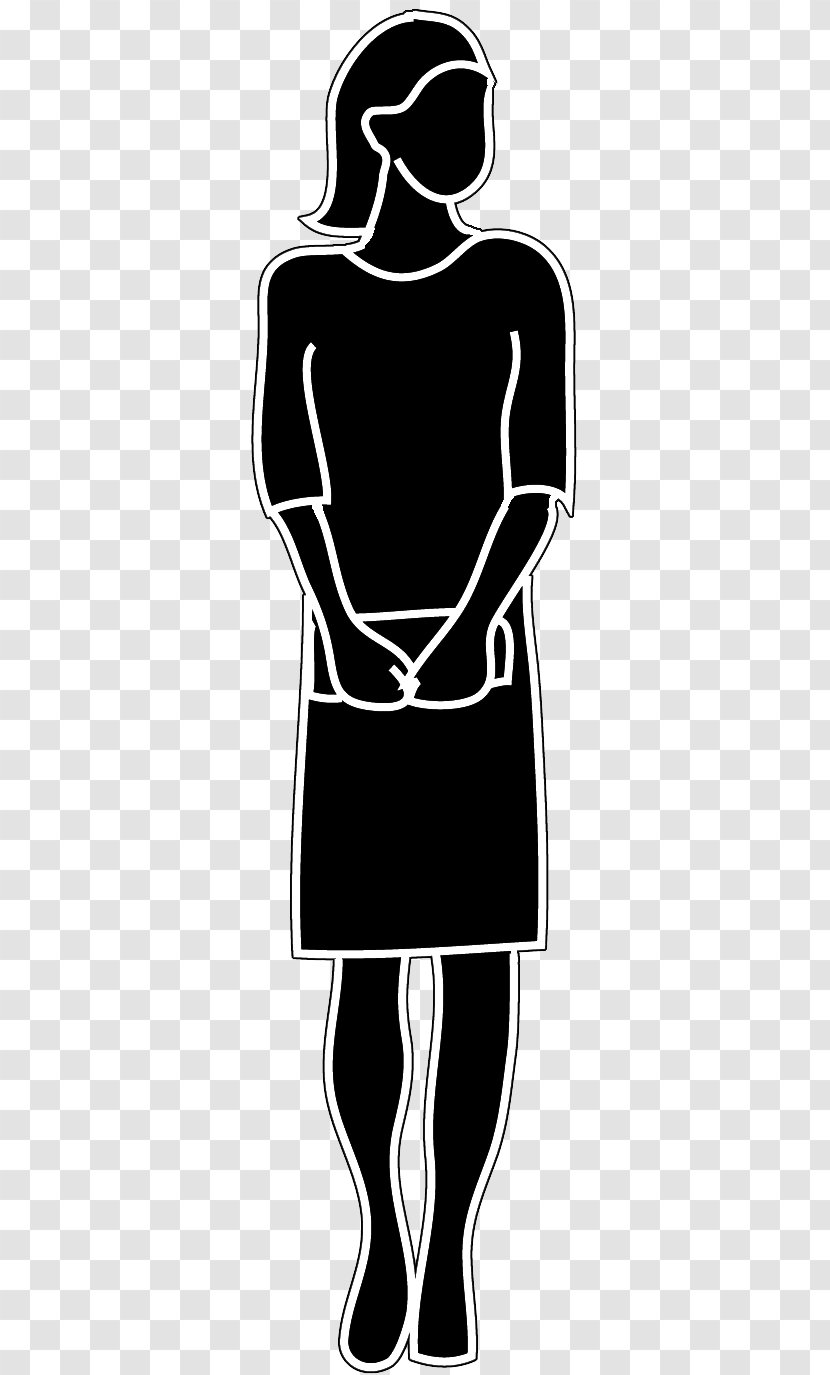 Woman Outline Female Clip Art - Heart Transparent PNG