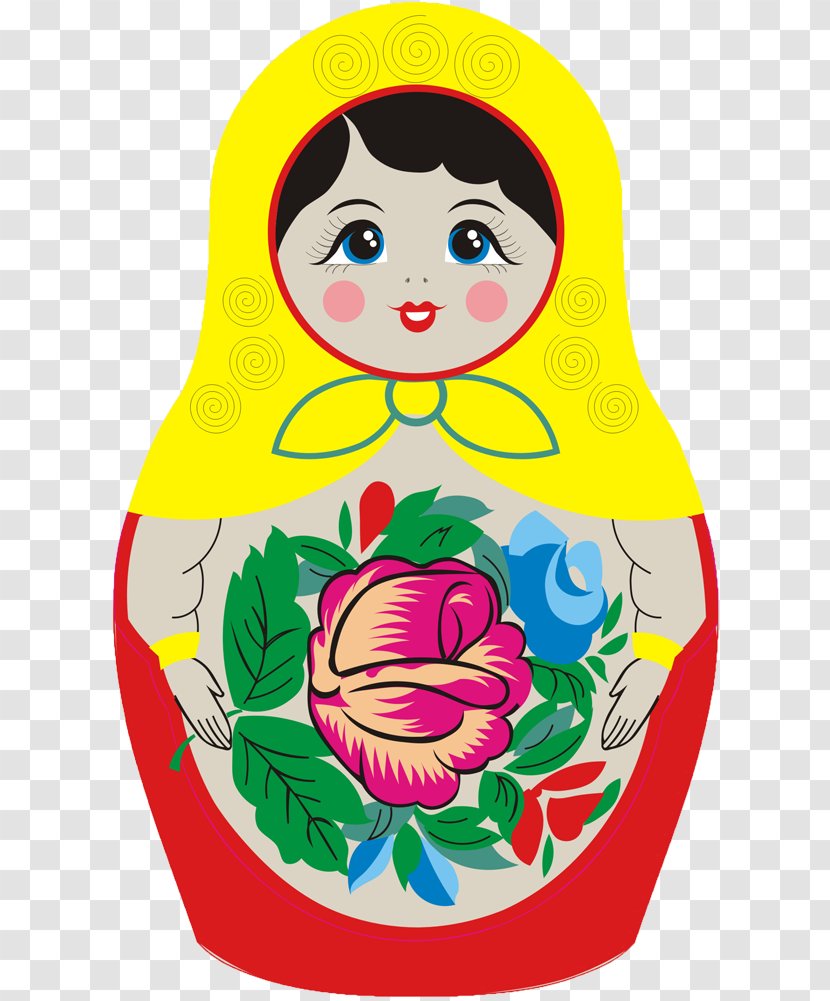 Matryoshka Doll Clip Art Illustration - Russia Transparent PNG