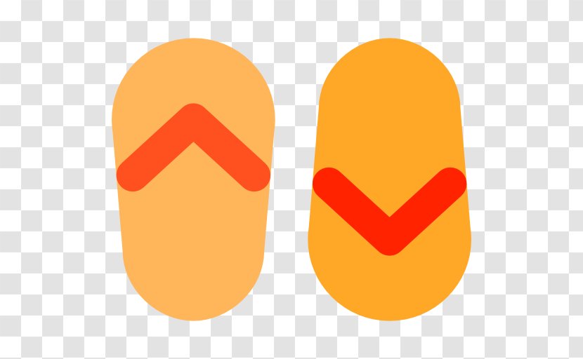 Sandal - Orange Transparent PNG