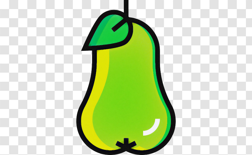 Green Pear Yellow Pear Tree Transparent PNG