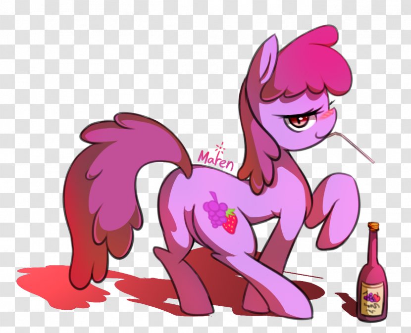 Pony Punch Wine Berry - Frame Transparent PNG