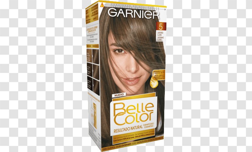 Hair Coloring Garnier Permanents & Straighteners Chestnut - Yellow Transparent PNG
