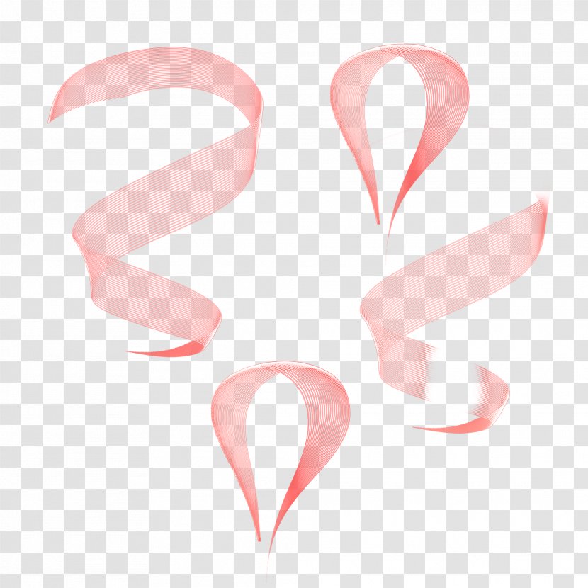 Love Petal Heart Pink M Font - PARADİSE Transparent PNG
