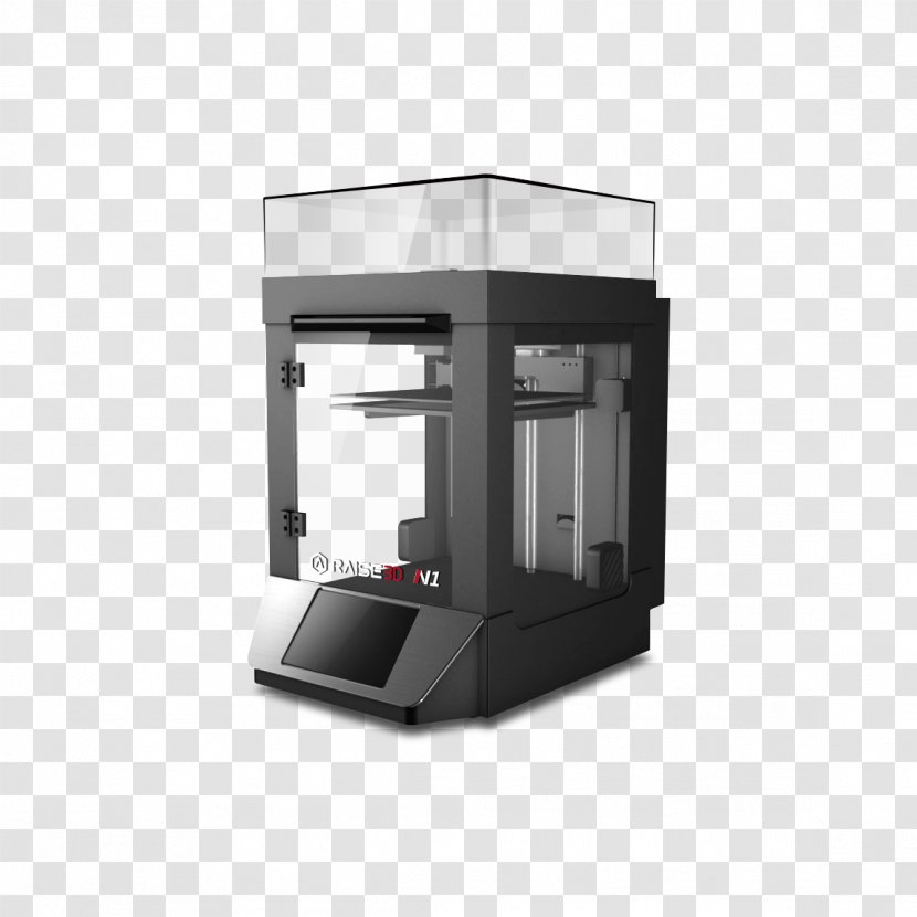 3D Printing Raise3D Fused Filament Fabrication Printer - Prototype Transparent PNG