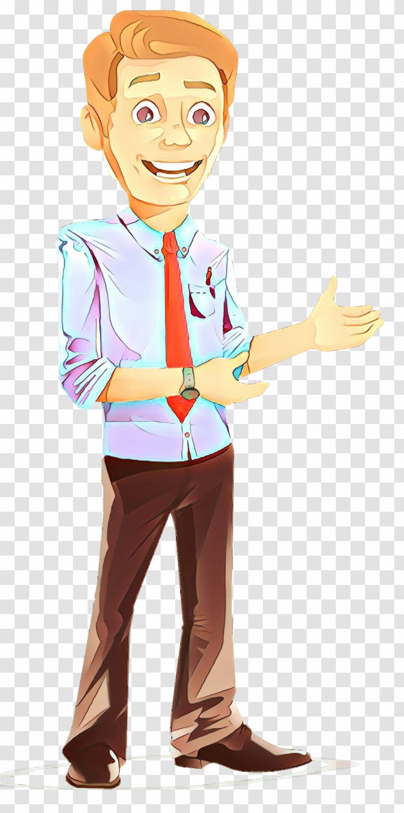 Cartoon - Character - Style Gesture Transparent PNG