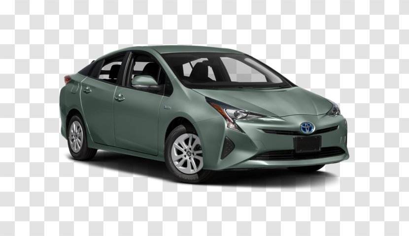 2018 Toyota Prius Two Hatchback Car - Vehicle Door Transparent PNG