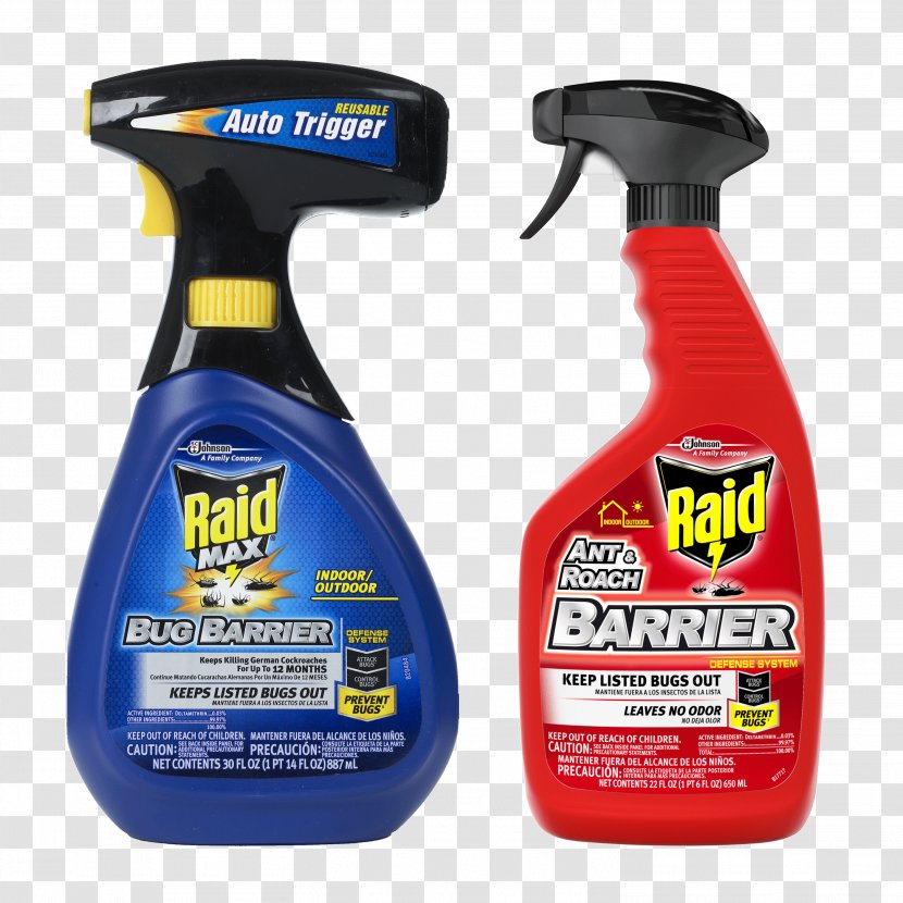 Cockroach Insecticide Mosquito Raid Pest - Control Transparent PNG