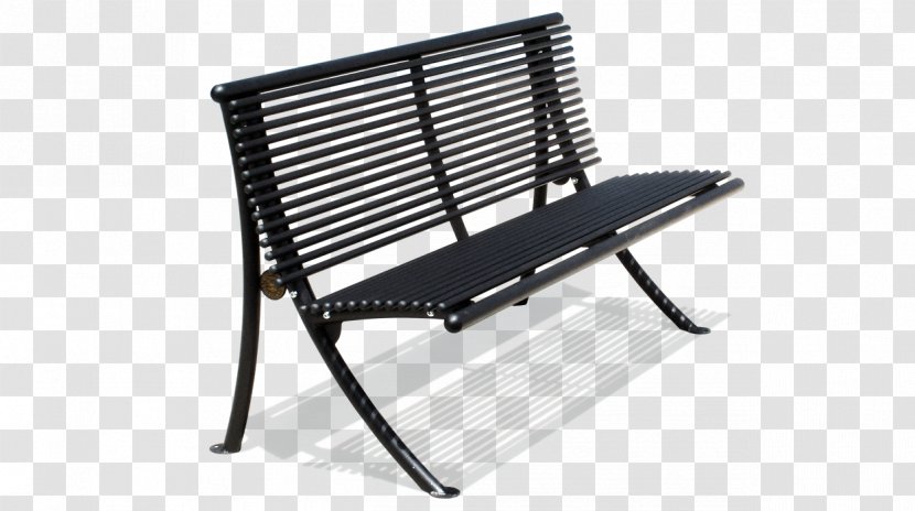 Street Furniture Bench Steel Chair - Outdoor - Dubai Transparent PNG