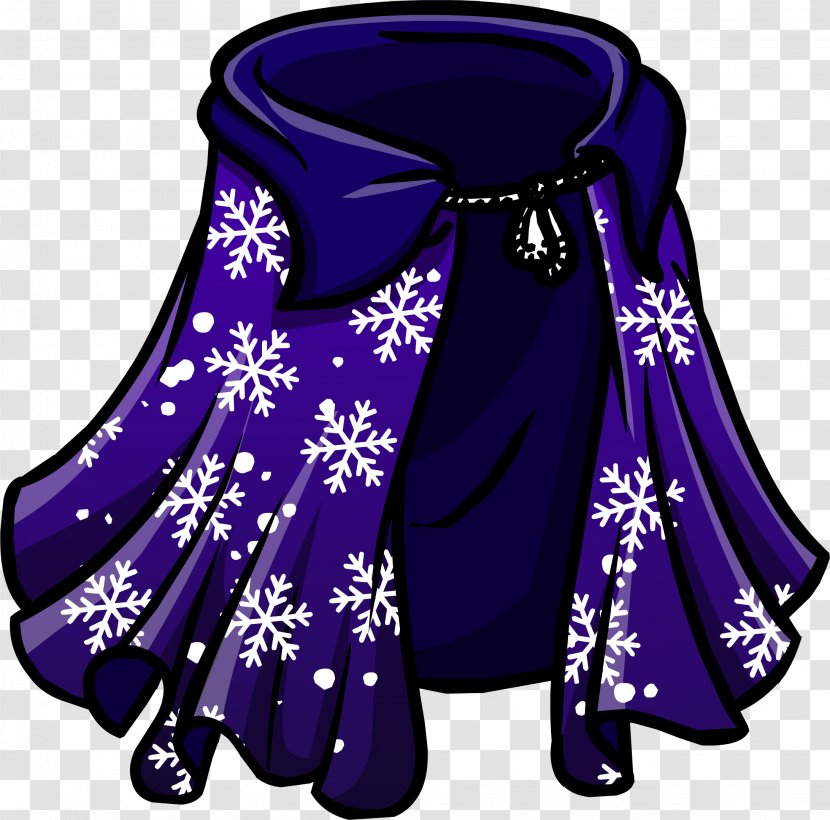 Club Penguin Robe Cloak Cape Tunic - Neck Transparent PNG