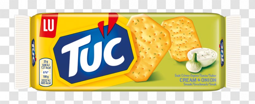 Sour Cream TUC Cracker Biscuit - Processed Cheese Transparent PNG