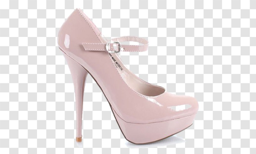Pink M Heel Sandal Shoe - Bride - Mary Jane Transparent PNG