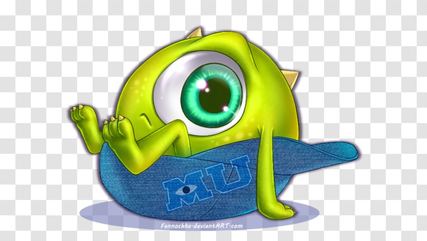 Mike Wazowski Monsters, Inc. Drawing Pixar - Frog Transparent PNG