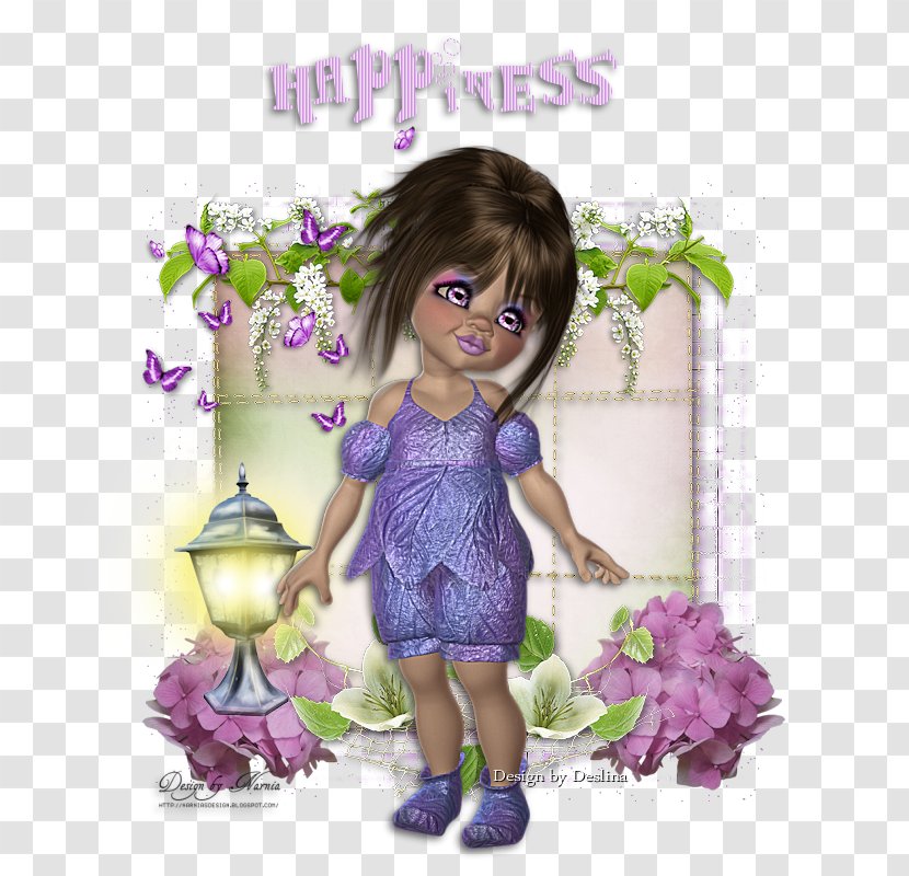 Doll Toddler Fairy Figurine Flower - Watercolor - Ins Transparent PNG