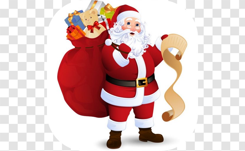 Santa Claus Christmas Day Gift Father - Saint Nicholas Transparent PNG