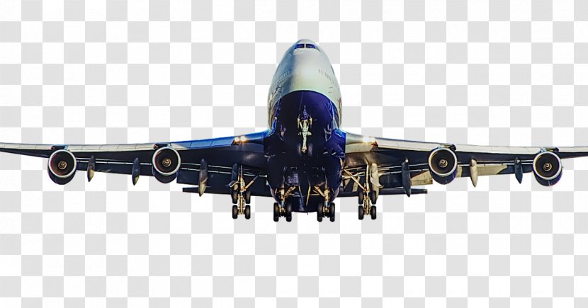 Airplane Aircraft Flight Boeing 747-8 Takeoff Transparent PNG