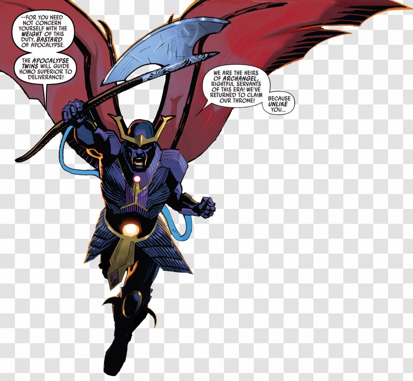 Apocalypse Warren Worthington III Superhero Thor Marvel Comics - Uriel Transparent PNG