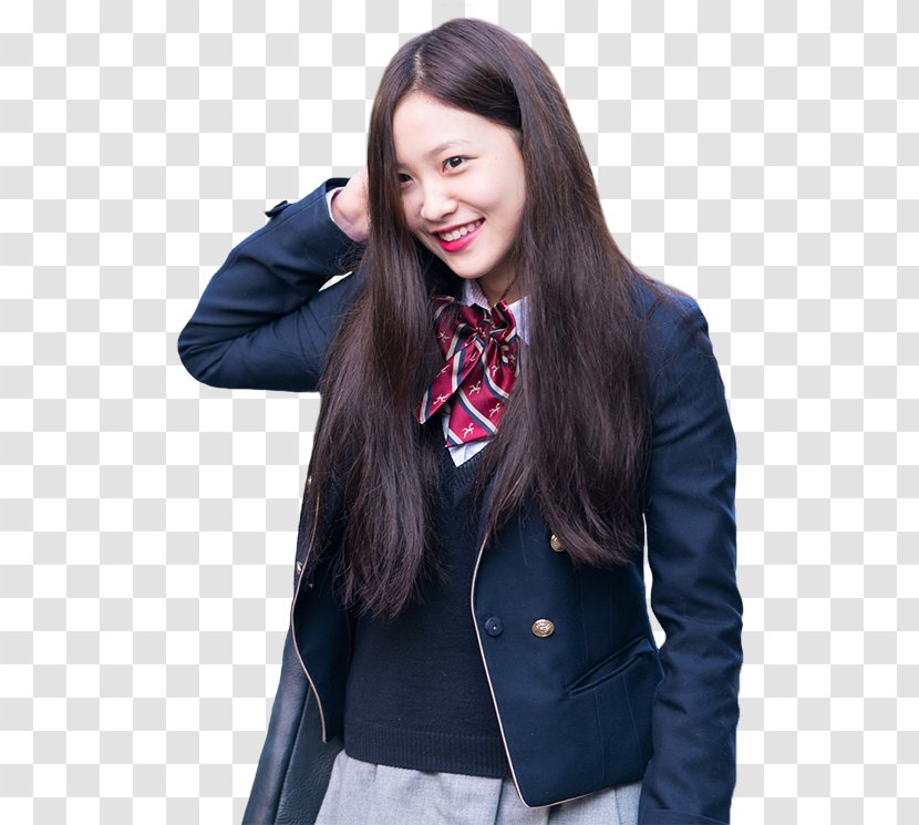 Yeri School Uniform Red Velvet Transparent PNG