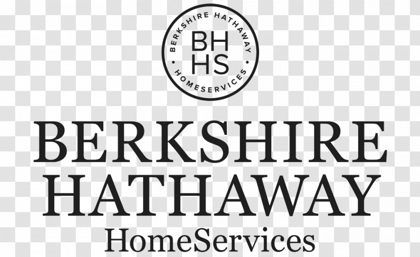 Logo Brand Design Font Berkshire Hathaway HomeServices - Black And White Transparent PNG