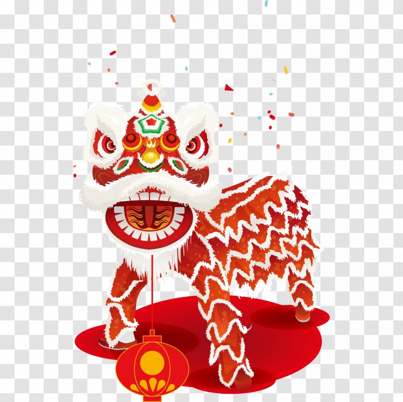 Lantern Festival Lion Dance Chinese New Year Dragon - Stock Photography Transparent PNG