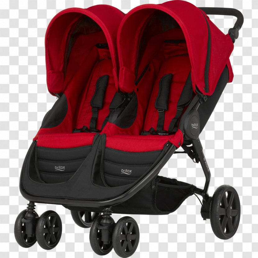 Britax B-Agile Double 3 Car Baby Transport Transparent PNG