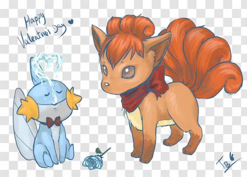 Pokémon Mystery Dungeon: Blue Rescue Team And Red Emerald Mudkip Vulpix - Horse Transparent PNG