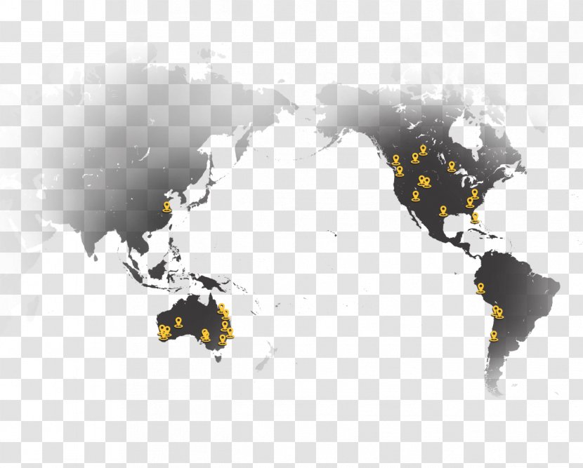 World Map Second War Projection Transparent PNG