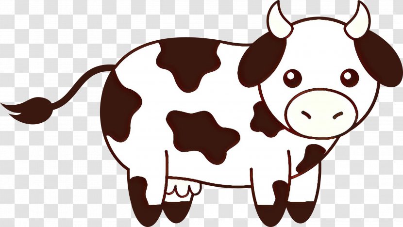 Clip Art Dairy Cattle Holstein Friesian Jersey - Beef - Bovine Transparent PNG