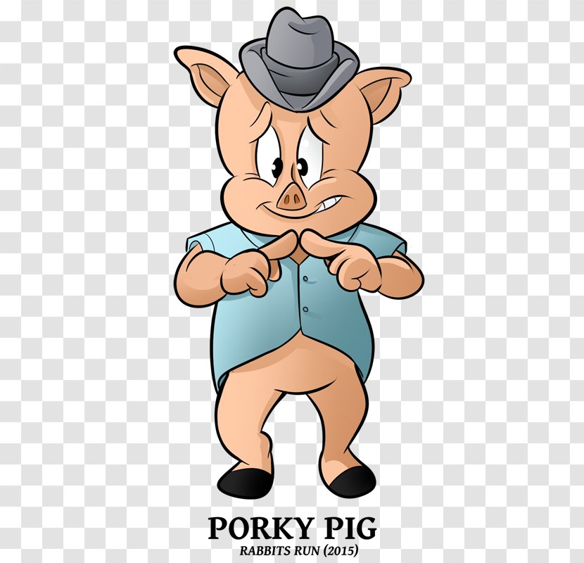 Porky Pig Bugs Bunny Sylvester Tweety Daffy Duck - Toddler Transparent PNG