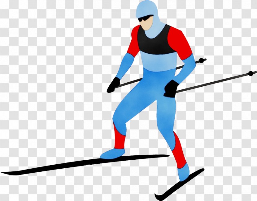 Skier Skiing Cross-country Nordic Combined Ski Pole - Crosscountry - Telemark Recreation Transparent PNG