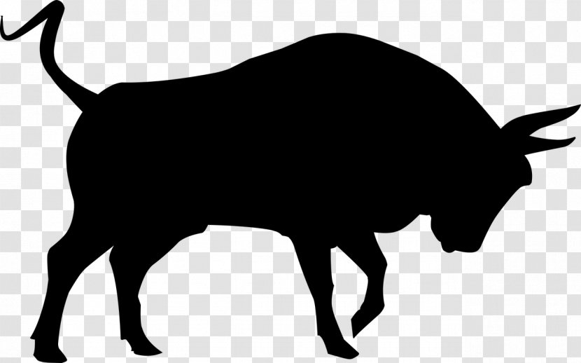 Bull Bovine Cow-goat Family Snout Working Animal - Ox Silhouette Transparent PNG