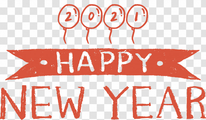 Happy New Year 2021 2021 New Year Transparent PNG