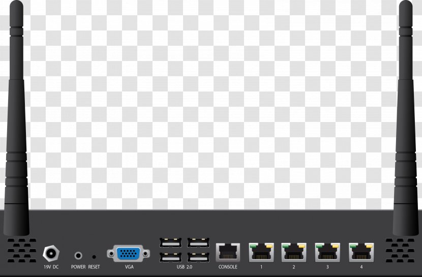 Barracuda Networks Router Next-Generation Firewall Computer Network - System - Antenna Transparent PNG